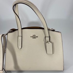 Coach Satchel - Cream